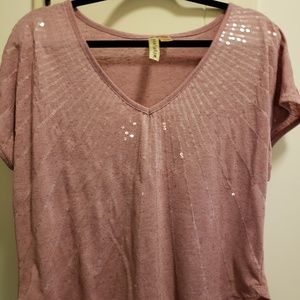 Sequined t-shirt